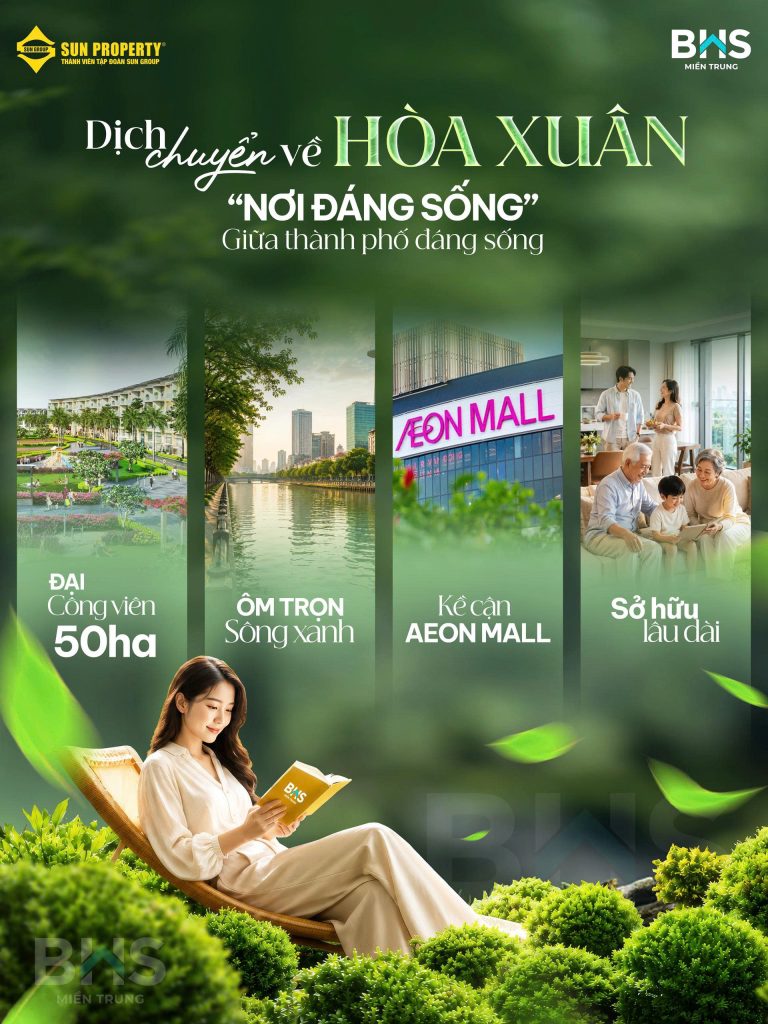 Cora Tower kết nối thuận tiện với hệ thống tiện ích của Hòa Xuân và Đà Nẵng