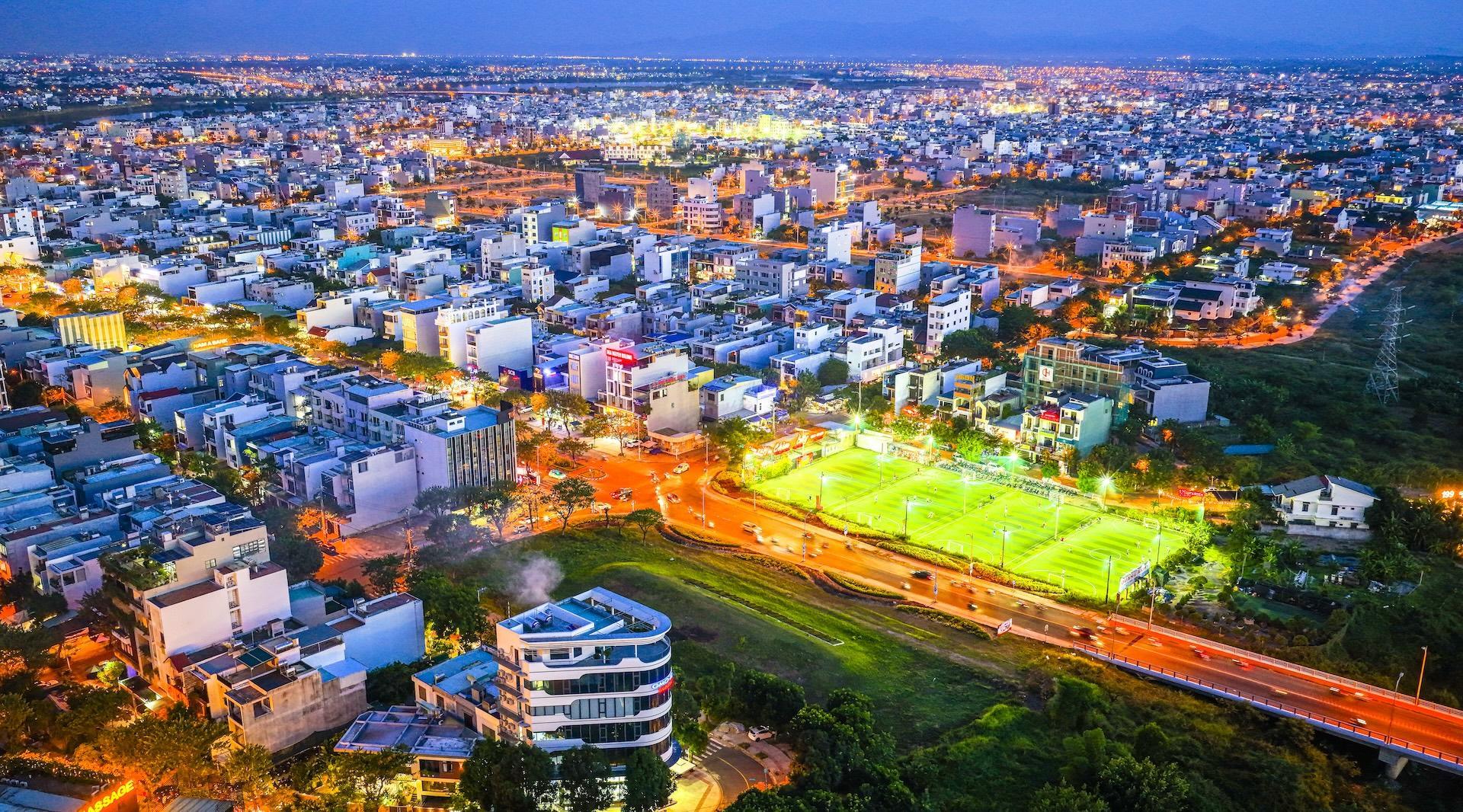 Nam trung tâm Đà Nẵng – cực tăng trưởng mới của “thành phố đáng sống nhất Việt Nam”. Ảnh: Sun Property.